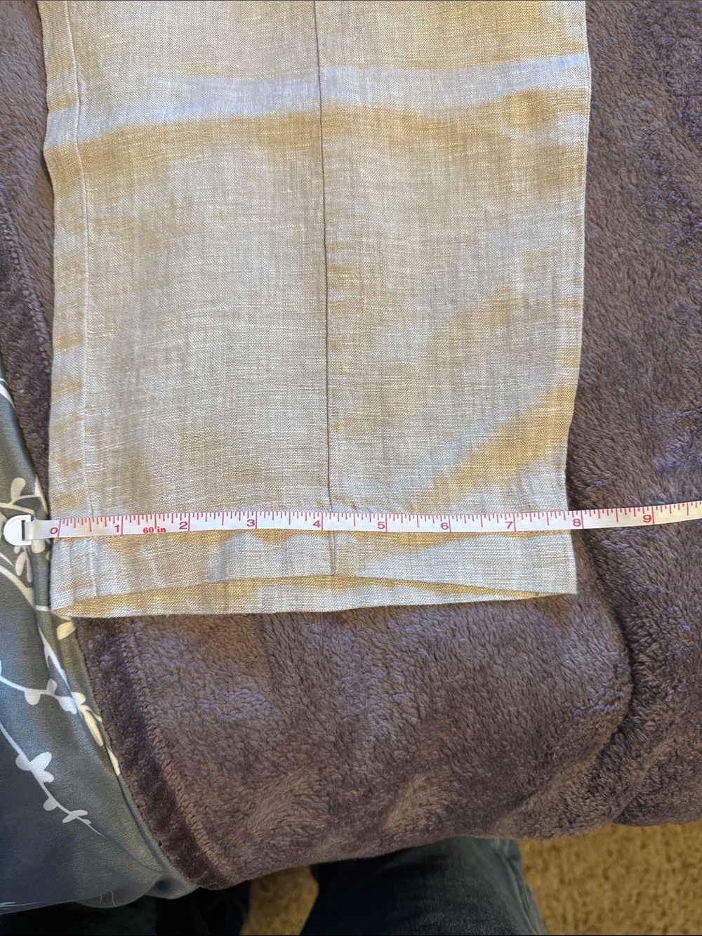 Quince Beige Linen-Blend Capris - Picture 10 of 10